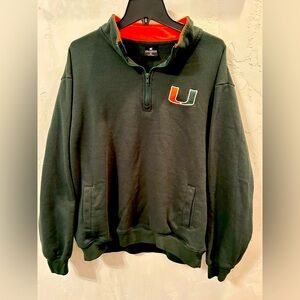 Miami Hurricanes Quarter Zip